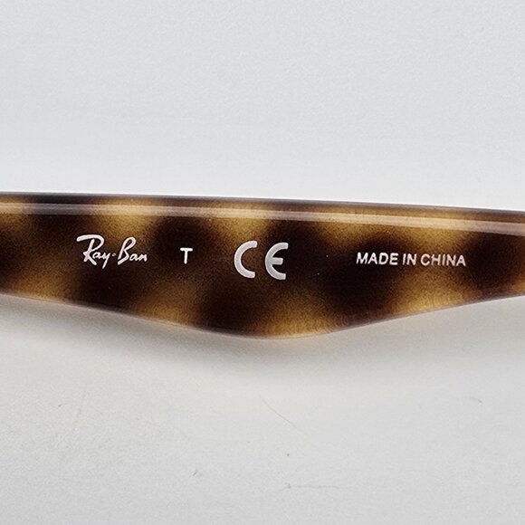 Ray-Ban RB3483 001/51 Matte Arista Gold Frame Light Brown Len Aviator Sunglasses - Picture 9 of 16